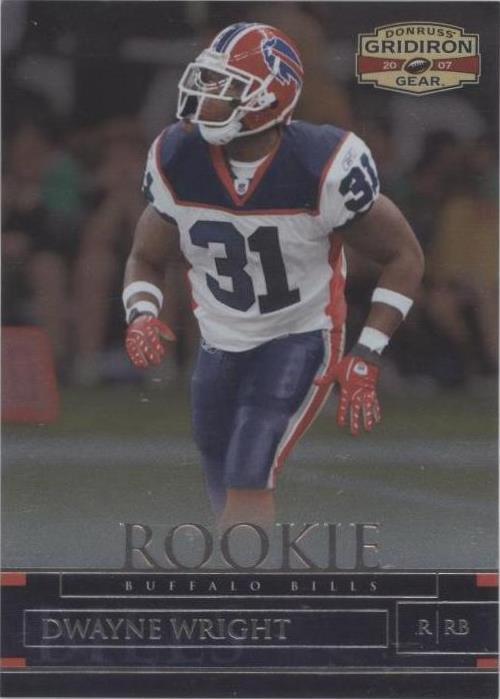 2007 Donruss Gridiron Gear Dwayne Wright #131