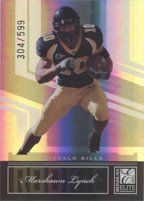 2007 Donruss Elite Marshawn Lynch #172