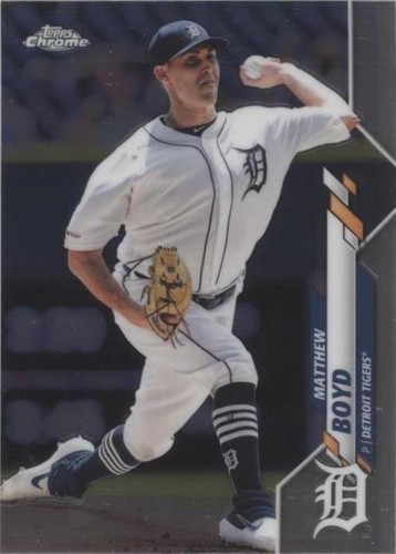 2020 Topps Chrome - Matthew Boyd #74