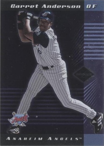 2001 Leaf Limited - Garret Anderson #12