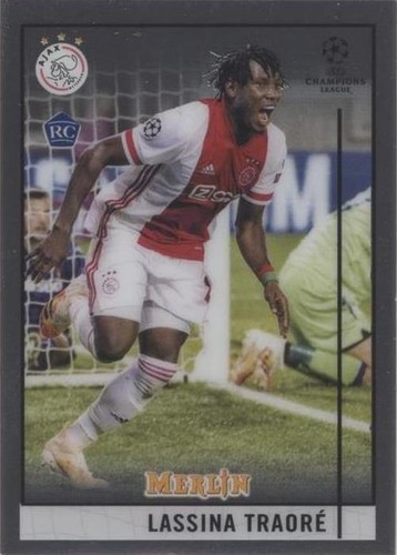 2020-21 Topps Merlin Collection Chrome UCL Lassina Traore #10