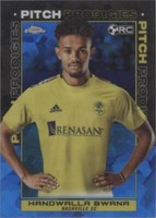 2021 Topps Chrome MLS Sapphire Edition Handwalla Bwana #192
