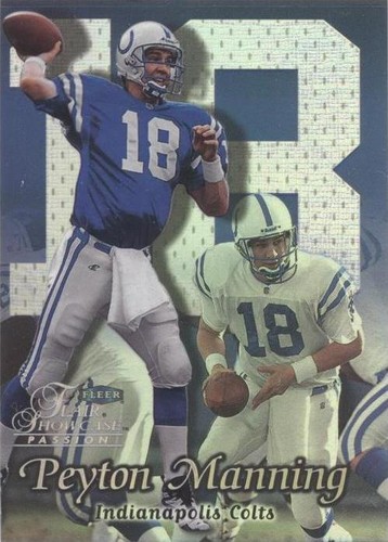 1999 Flair Showcase Football Trading Cards