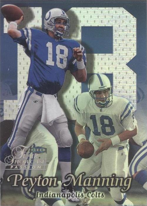 Flair Showcase Peyton Manning #70 1999
