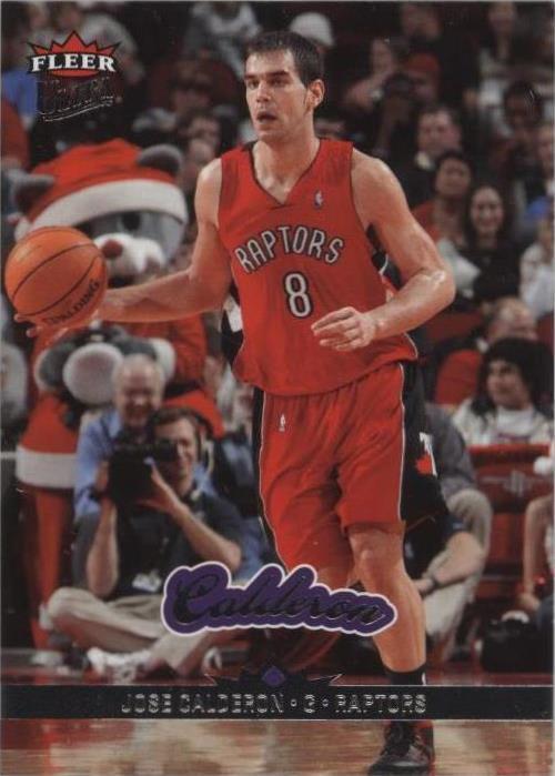 Fleer Ultra 2006-07 - José Calderón #156