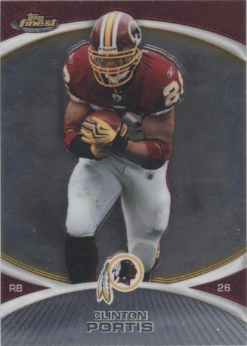 2010 Topps Finest Clinton Portis #123
