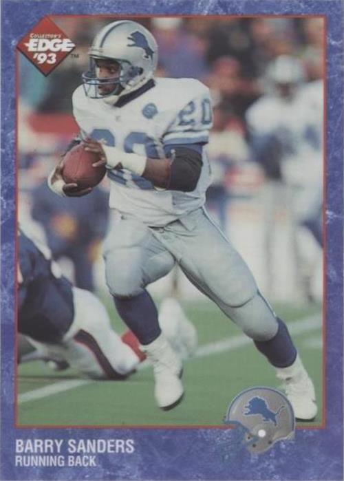 1993 Collector's Edge Barry Sanders #64