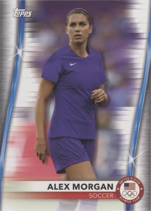 Topps 2021 Equipo Olímpico y Paralímpico de Estados Unidos y Hopefuls Alex Morgan #61