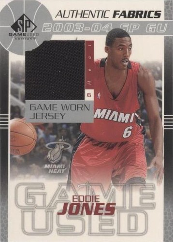 2003-04 SP Game Used - Eddie Jones #EJ-J
