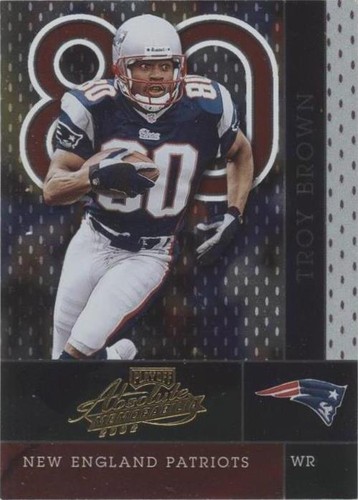 2002 Playoff Absolute Memorabilia Troy Brown #142