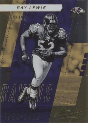 2017 Panini Absolute Ray Lewis #134