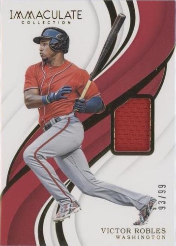 2019 Panini Immaculate Collection - Victor Robles #120