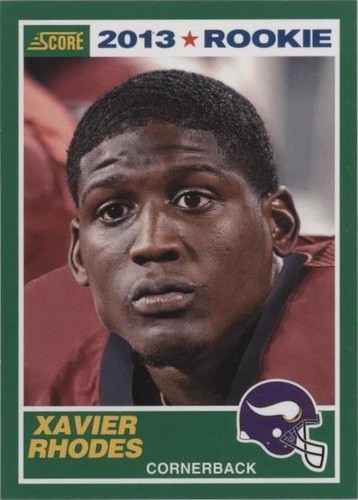 2013 Score Xavier Rhodes #437