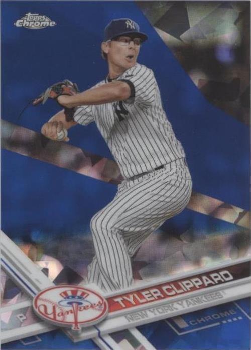 2017 Topps Chrome Sapphire Edition - Tyler Clippard #296