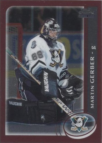 2002-03 Topps Chrome - Martin Gerber #163
