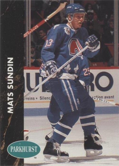 Parkhurst 1991-92 - Alfombrillas Sundin #144