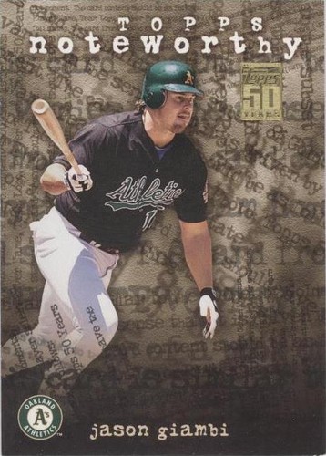 2001 Topps - Jason Giambi #TN22