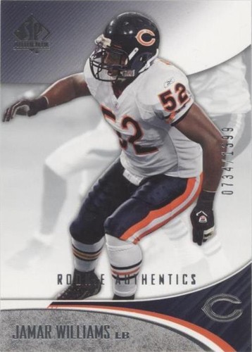 2006 SP Authentic Jamar Williams #153