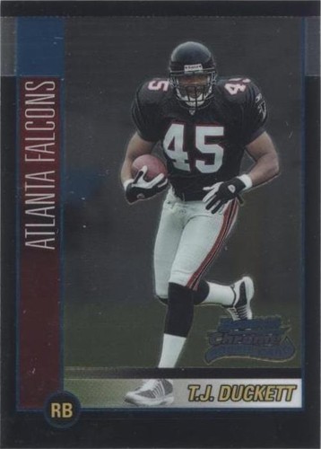 2002 Bowman Chrome T.J. Duckett #132