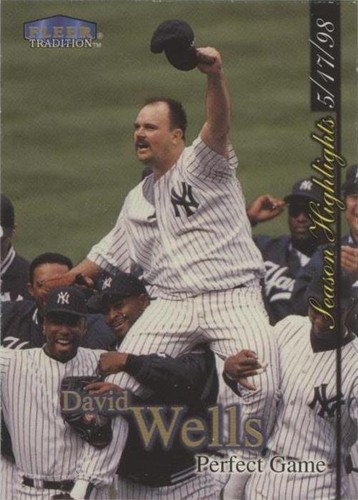1998 Fleer Tradition Update - David Wells #U9