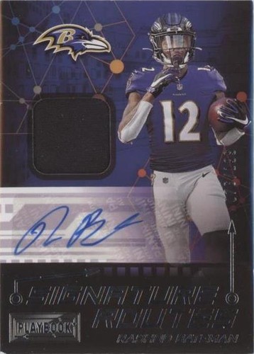 2021 Panini Playbook Rashod Bateman #SRO-RBA