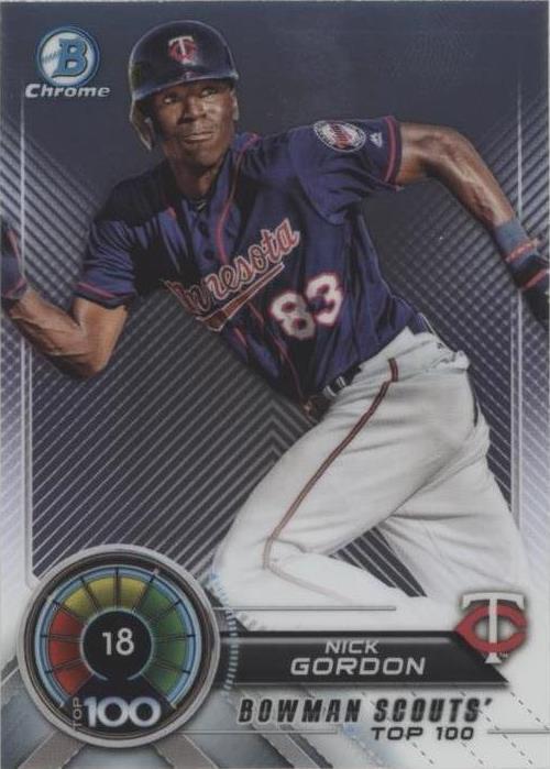 2018 Bowman - Nick Gordon #BTP-18
