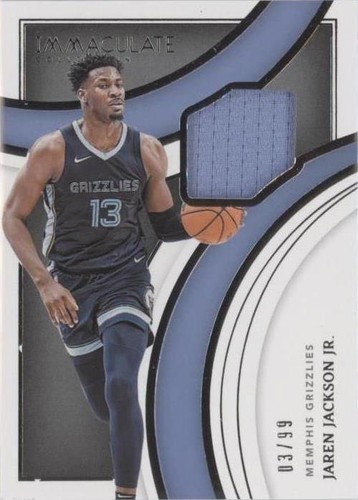 2021-22 Panini Immaculate Collection - Jaren Jackson Jr. #IHS-JJG