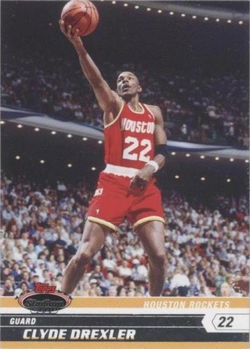 2007-08 Topps Stadium Club - Clyde Drexler #84