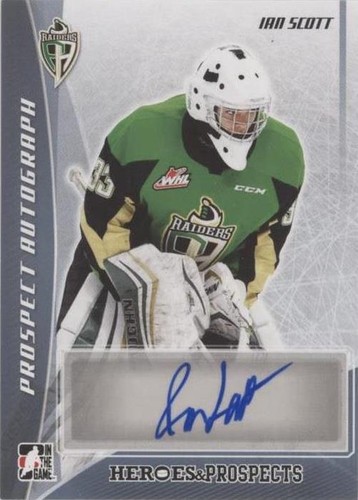 2016-17 Leaf In the Game Heroes & Prospects - Ian Scott #PA-IS1