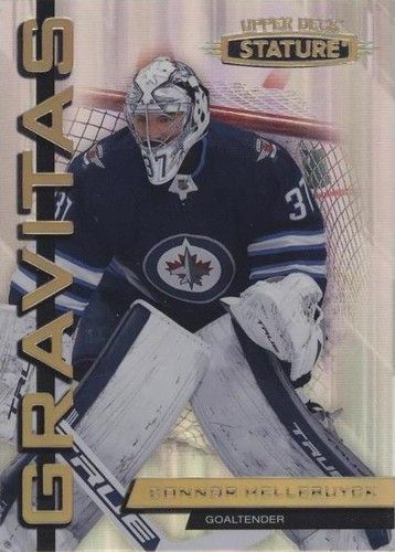 2021-22 Upper Deck Stature - Connor Hellebuyck #G-3