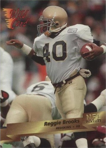 1993 Wild Card Reggie Brooks #164