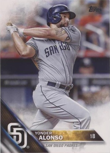 2016 Topps - Yonder Alonso #345