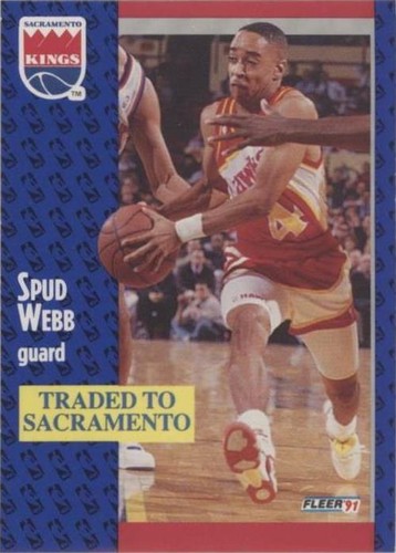1991-92 Fleer - Spud Webb #4