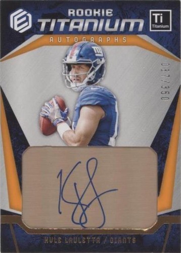 2018 Panini Elements Kyle Lauletta #RTA-8