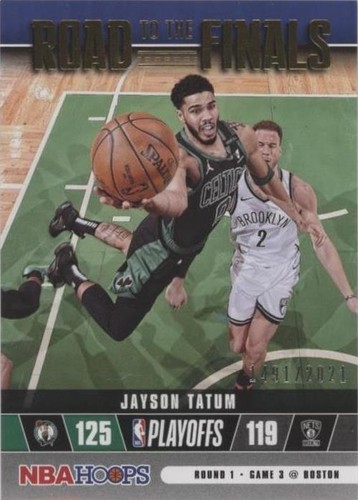 2021-22 Panini NBA Hoops - Jayson Tatum #21