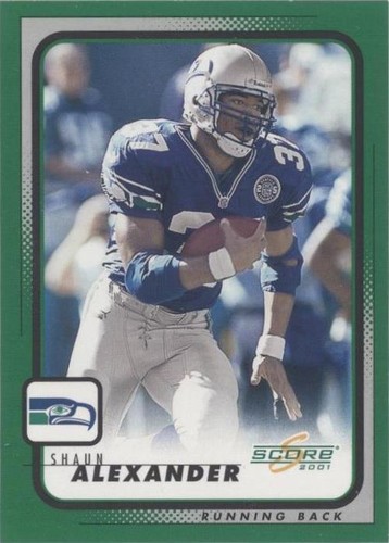2001 Score Shaun Alexander #184