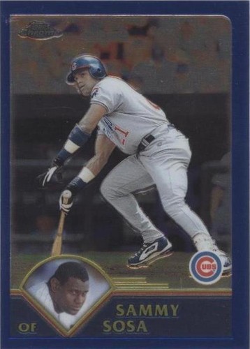 2003 Topps Chrome - Sammy Sosa #11