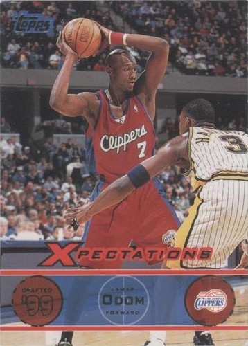 2001-02 Topps Xpectations - Lamar Odom #25