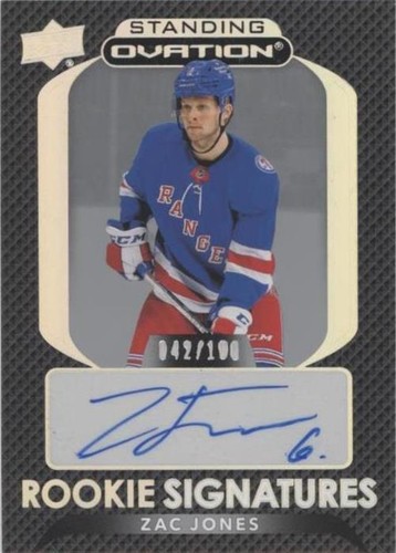 2021-22 Upper Deck Ovation - Zac Jones #SORS-ZJ