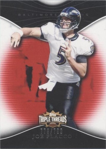 2009 Topps Triple Threads Joe Flacco #20