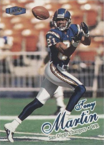1998 Ultra Tony Martin San Diego Chargers #79 Fleer NFL