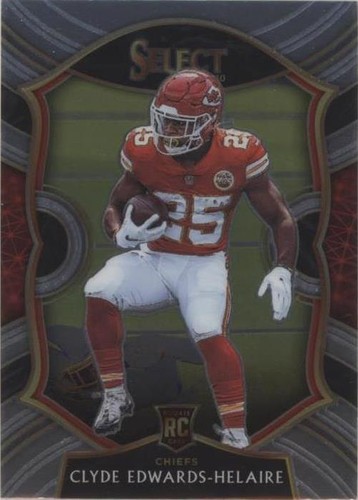 2020 Panini Select Clyde Edwards-Helaire #54