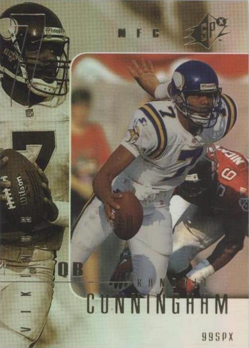 1999 SPx Randall Cunningham #49