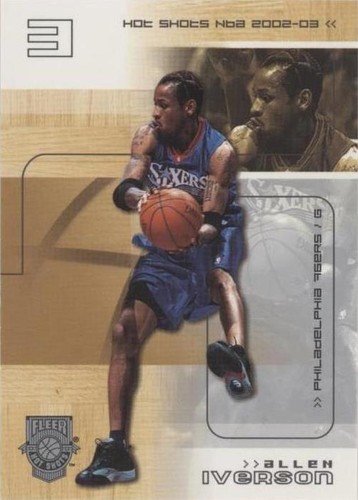 2002-03 Fleer Hot Shots - Allen Iverson #49