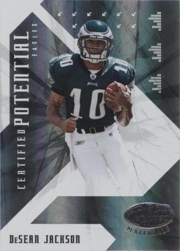 2008 Leaf Certified Materials DeSean Jackson #CP-20