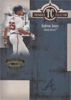2005 Donruss Throwback Threads - Andruw Jones #TC-40