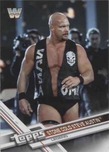 2017 Topps WWE Then Now Forever - Steve Austin #197