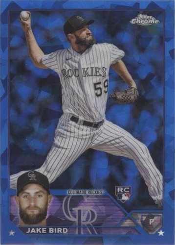 2023 Topps Chrome Update Series Sapphire Edition - Jake Bird #USCS162