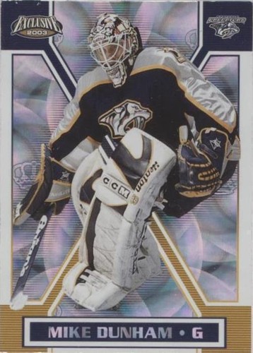 2002-03 Pacific Exclusive - Mike Dunham #97
