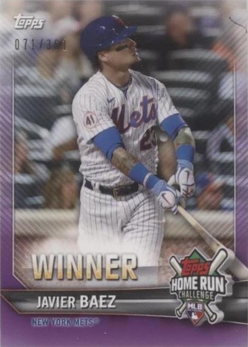 2021 Topps - Javier Báez #HRW-31